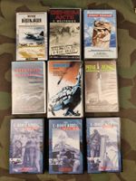 9 VHS-Kassetten über den 2. Weltkrieg