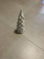 Weihnachtsdeko: Keramik Tanne, weiss, neuwertig! 🎄 (54)