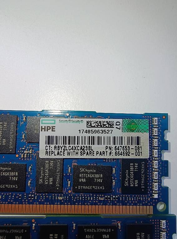 Hewlett Packard Server: HPE 16GB DDR3 – Usato da Benglen venduto da Onlyone 1