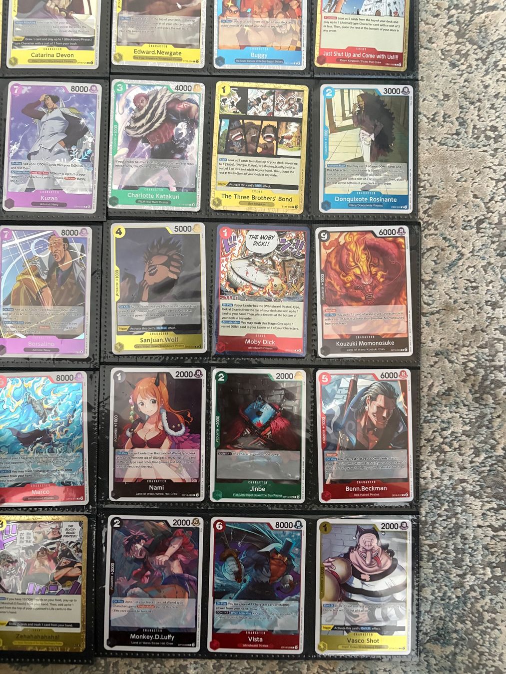 Bandai Sammelbilder & Trading cards: One Piece TCG - Holo Sammlung Englisch – Neu (gemäss Beschreibung) aus Birsfelden von alex4127 3