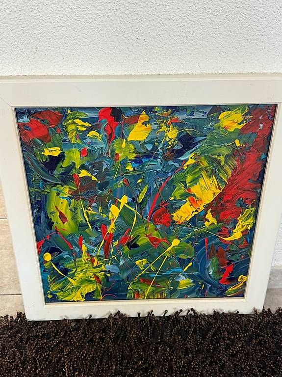 Dipinti: Ölbild auf Leinwand orginal – Usato da schaffhausen venduto da Munot100