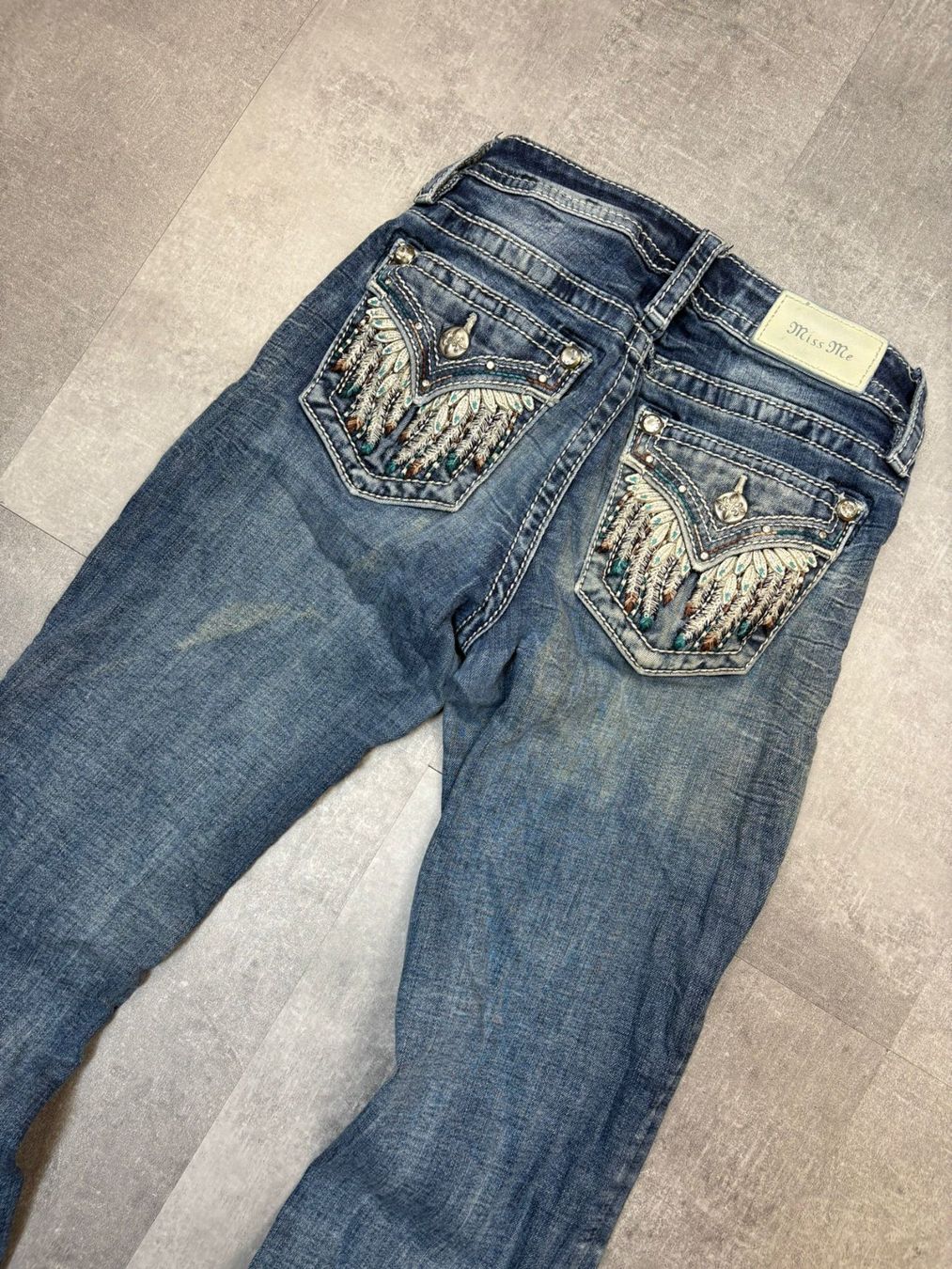 Jeans: Miss Me Bootcut Flared Jeans - Grösse S/24 – Usato da Werdenberg venduto da hase.vintage 2