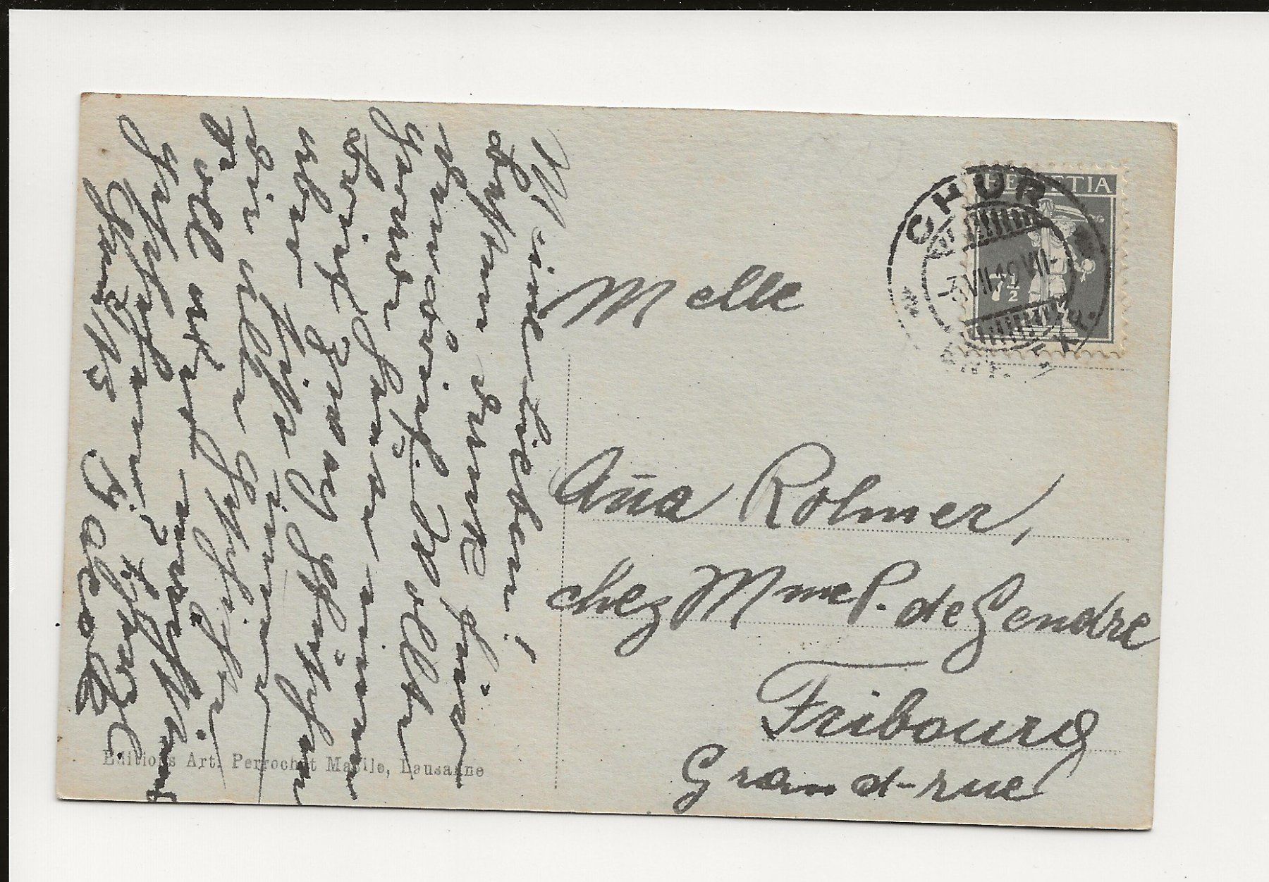 Cartoline postali: AK 1919 Chur Kathedrale 🤓 – Usato da Greifensee venduto da 315WDO 1