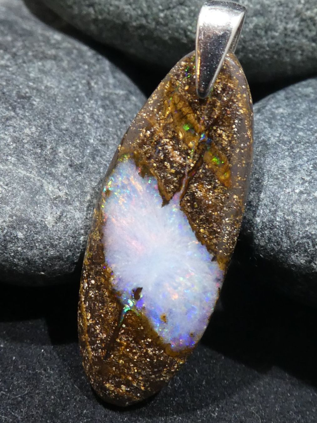 Ciondoli: Boulder Opal Anhänger. – Nuovo (secondo la descrizione) da Niederbüren venduto da Raphael014 4