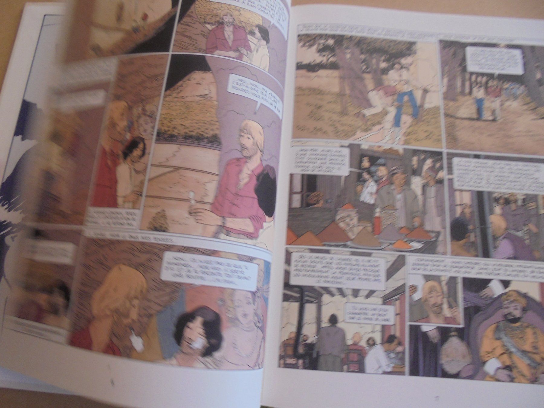 Fumetti: Une aventure de Stéphane " Les routes de Bharata " de CEPPI – Usato da Crissier venduto da Promopost 2