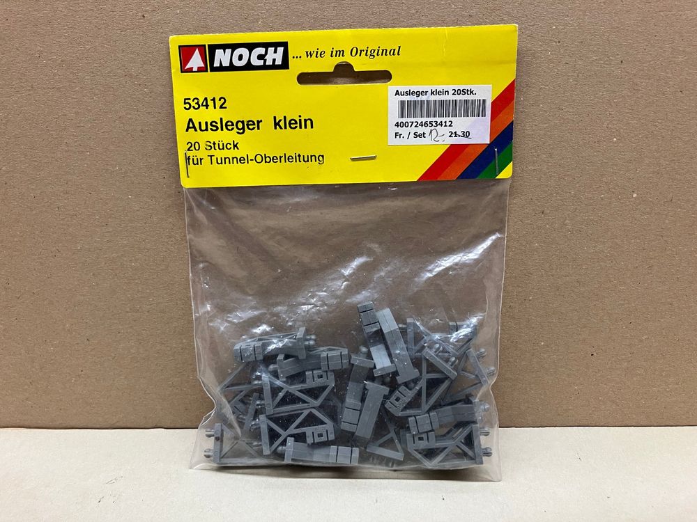 Noch Modelleisenbahnen: Noch H0 53412 Ausleger klein, 20 Stk. – Neu (gemäss Beschreibung) aus Neuendorf von sitek071