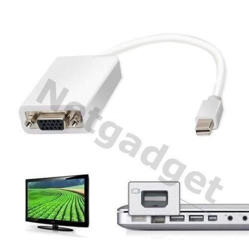 Unità & Adattatore: Mini DisplayPort DP auf VGA Adapter-Mac – Nuovo e nell'imballaggio originale da Yverdon-les-Bains venduto da Netgadget