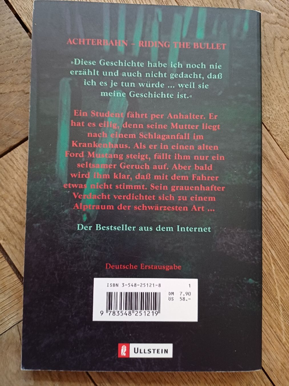 Libri: Stephen King Achterbahn Buch guter Zustand – Usato da Bern venduto da rikivip 1