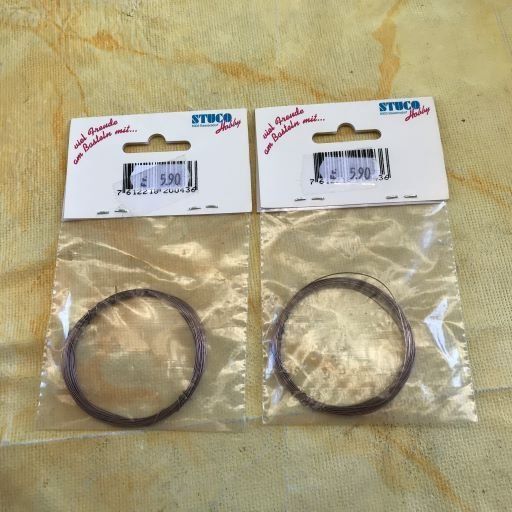 Kit bricolage: LOT EDELDRAHT BRONZE 0.4MM – Nuovo e nell'imballaggio originale da Ostermundigen venduto da Kari1937 1