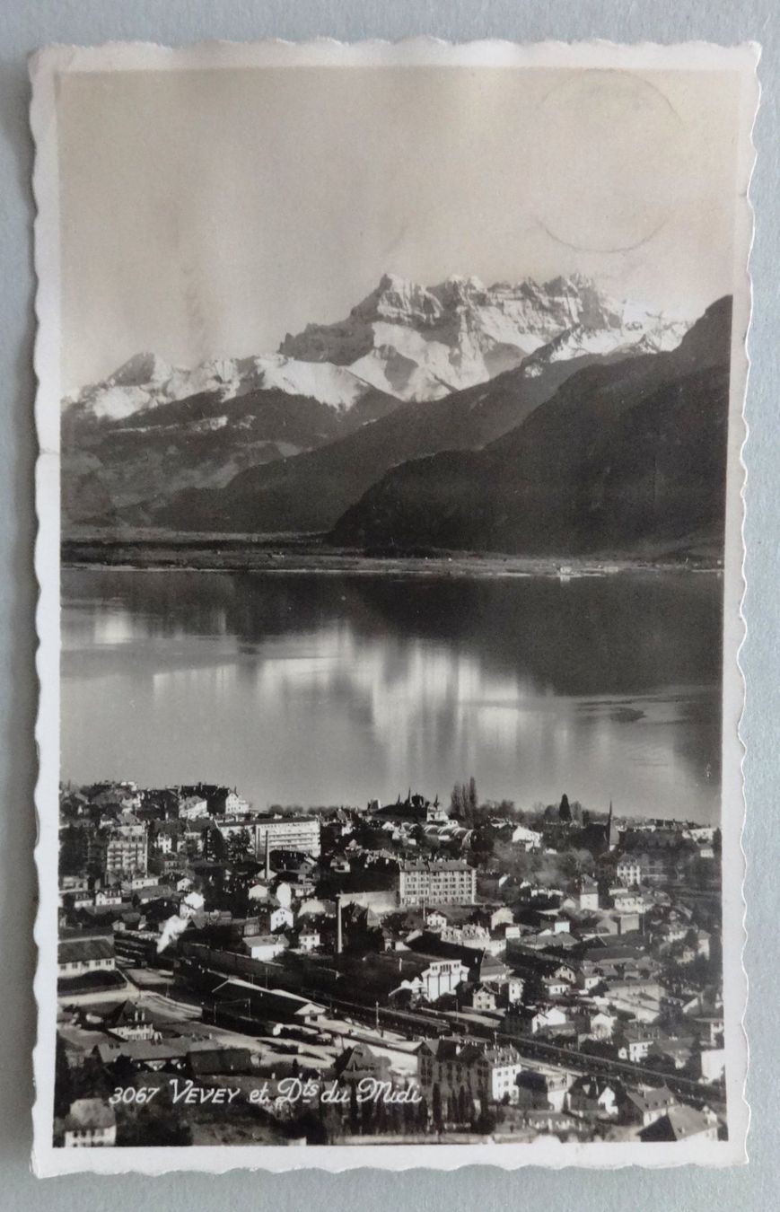 Cartoline postali: Vevey et Dts du Midi – Difettoso da Fétigny venduto da Billy2miny