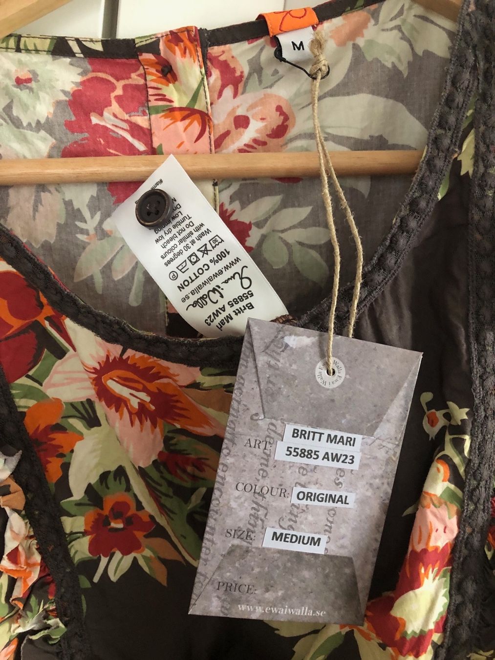 Vestiti: Ewa i Walla Kleid AW23 55885, Gr. M – Nuovo e nell'imballaggio originale da Erlenbach ZH venduto da verbena_mint 8