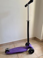 Trottinette 3 roues Micro violette, parfaite pour l'été