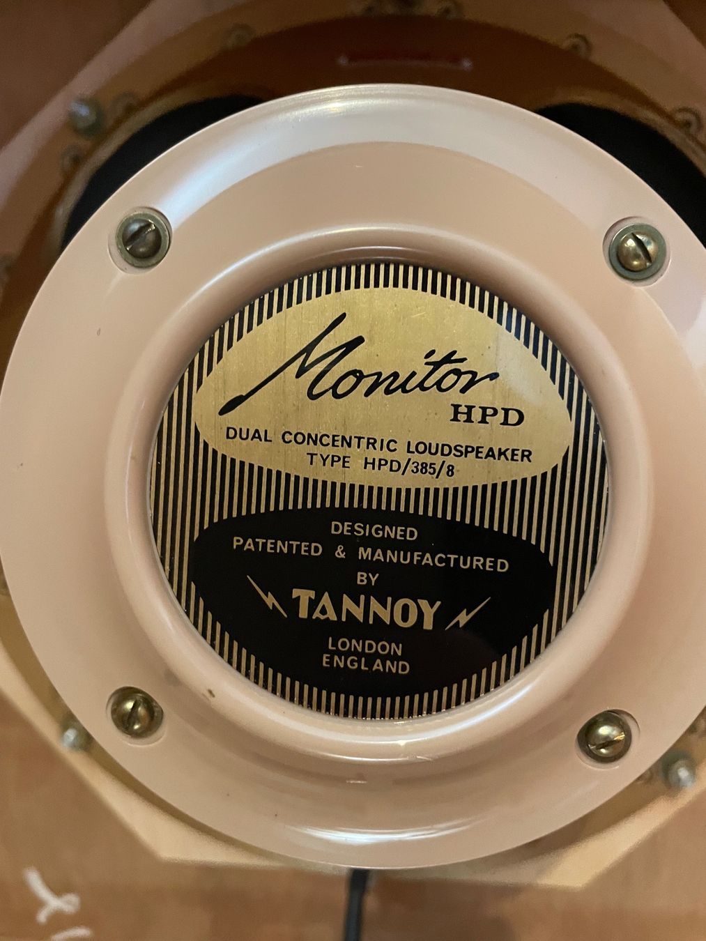 Tannoy Lautsprecher: Tannoy Rectangular York 15" – Gebraucht aus Rolle von Julio681 4