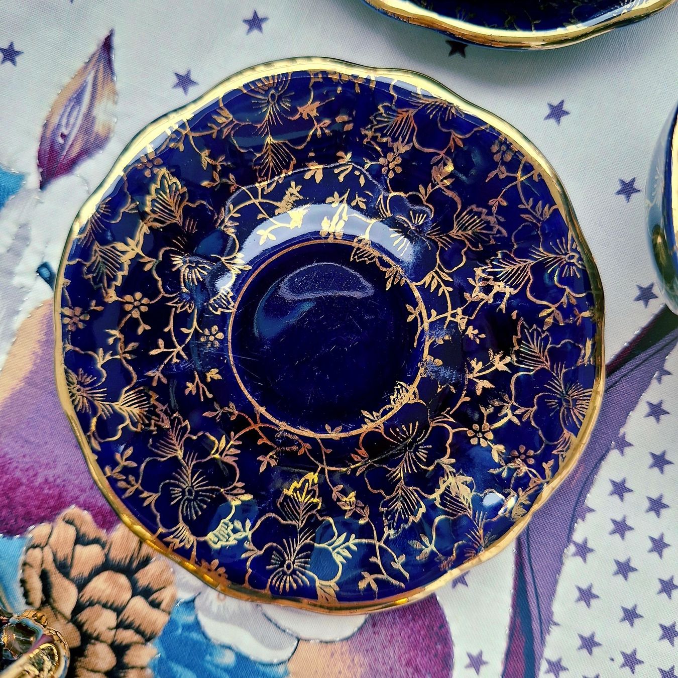 Set di piatti: Service à café "Midnight Gold" | MAYER & WIESAU – Usato da Sion venduto da XeniyaX 4