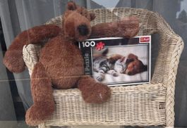 Trevl Puzzle  Hund und Katze 100 Teile
