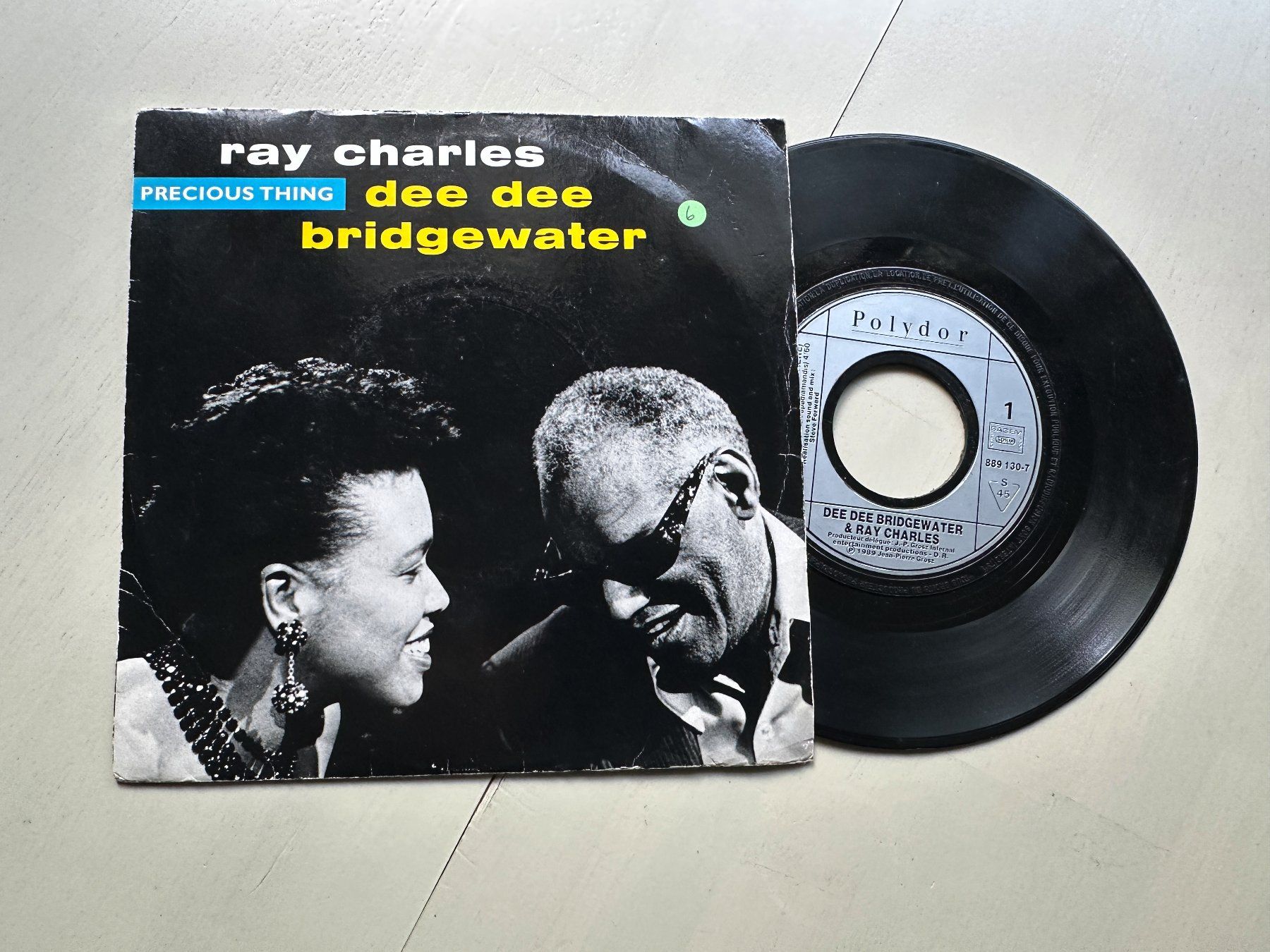 Schallplatten: RAY CHARLES DEE DEE BRIDGEWATER tolle Precious thing Single – Gebraucht aus Basel von Partridge