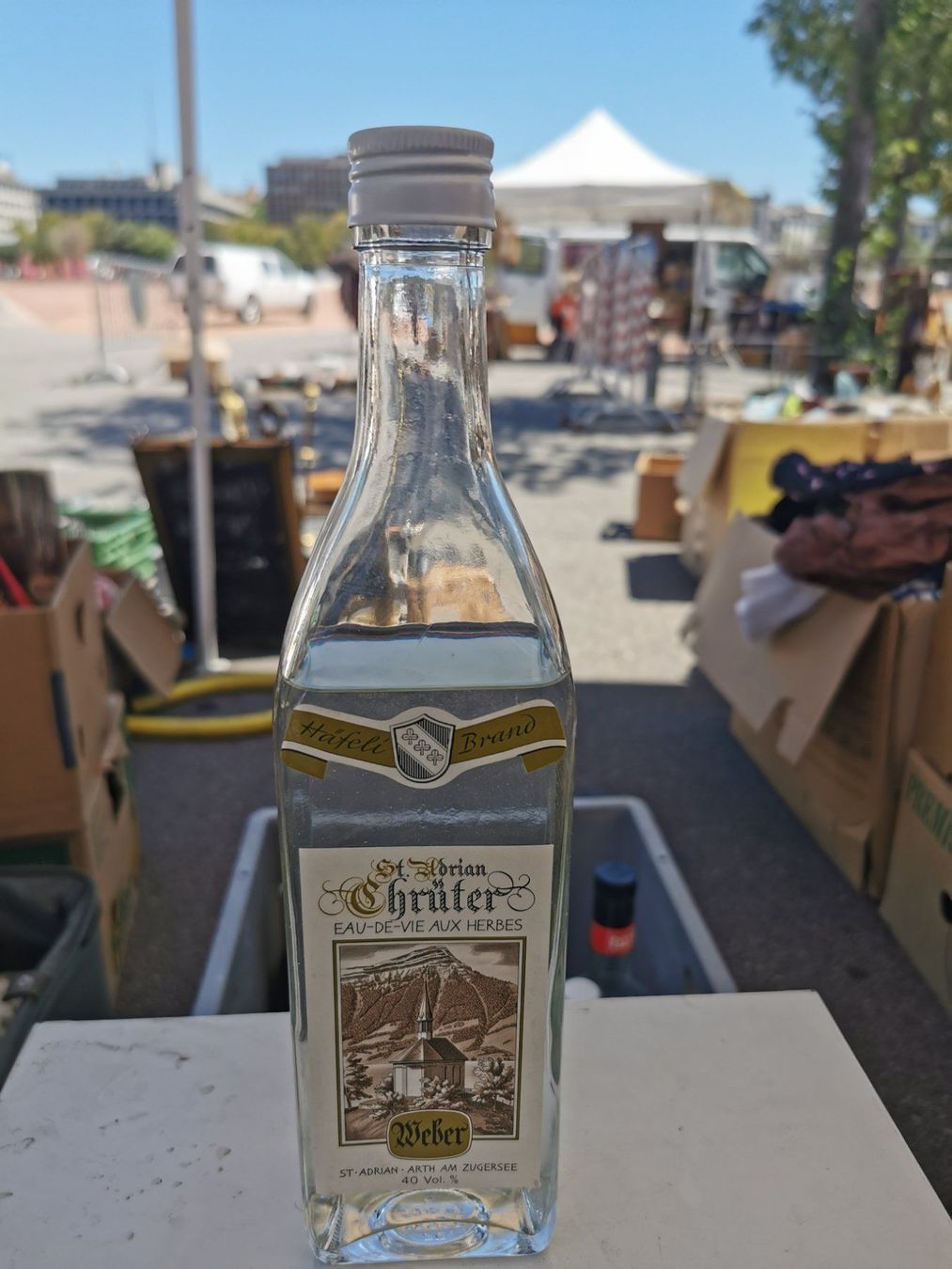 Bevande alcoliche: EAU-DE-VIE AUX HERBES VINTAGE – Usato da Genève venduto da Leboucheoreilles