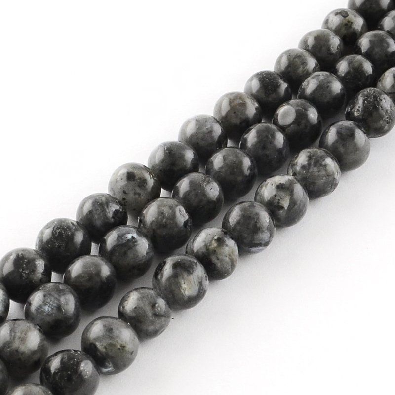 Pietre preziose: Labradorit Larvikit Perlen 10mm, 1 Strang – Nuovo (secondo la descrizione) da Alpnachstad venduto da perlengaby 2