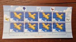 2001 Aeroclub Schweiz - Kleinbogen Kat.Nr.1016 - ET +