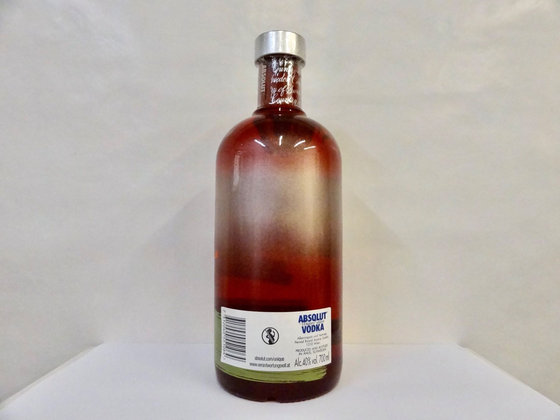 Absolut Vodka Bevande alcoliche: 1 x ABSOLUT VODKA ABSOLUT UNIQUE Edition 2012 – Nuovo e nell'imballaggio originale da Kerzers venduto da zimmergruen 5