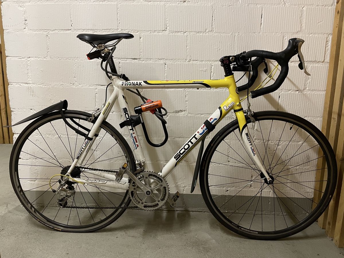 ジャンク SCOTT USA AFD COMP PHONAK 2000年頃 ロードバイク