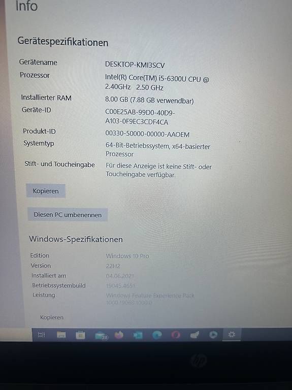 Hewlett Packard Portables: HP Elitebook 850 G3 – D'occasion à Basel par Maar 4