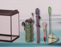 EHEIM  FILTER “Aquaball 130“, mit HEIZUNG, THERMOMETER NEU