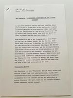 1976 SWISSAIR Simulator Dokument Rarität Presse Realations