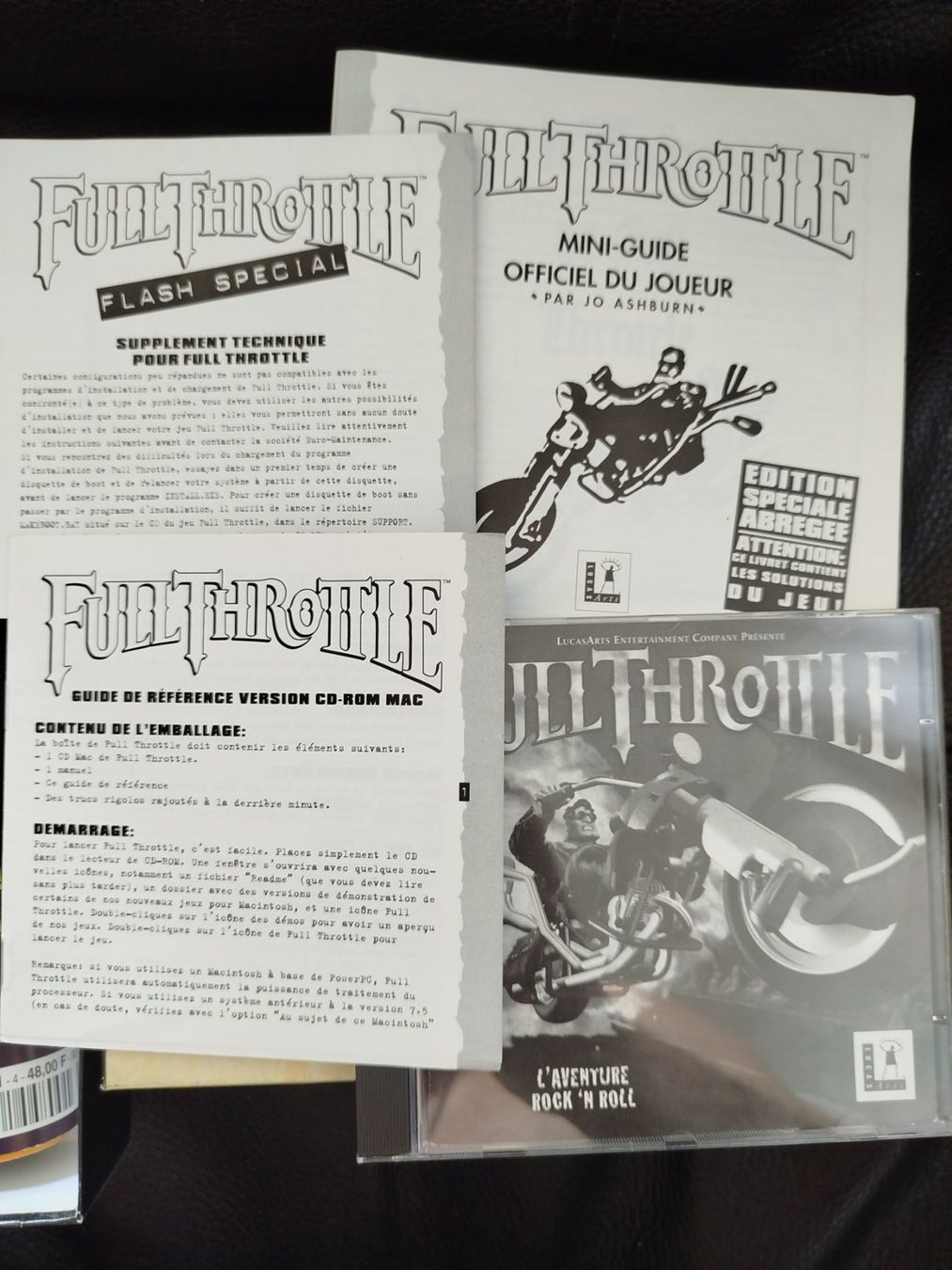 Jeux: Jeux mac Full Throttle – D'occasion à Vevey par Kurosawa99 2