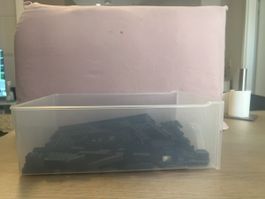 Lego Bausteine schwarz Container gebraucht