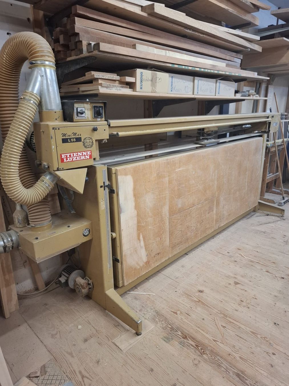 Tutte le macchine: Langbandschleifmaschine Mini Max sehr clever – Usato da Rodersdorf venduto da WoodAndLuxuryGmbH 2