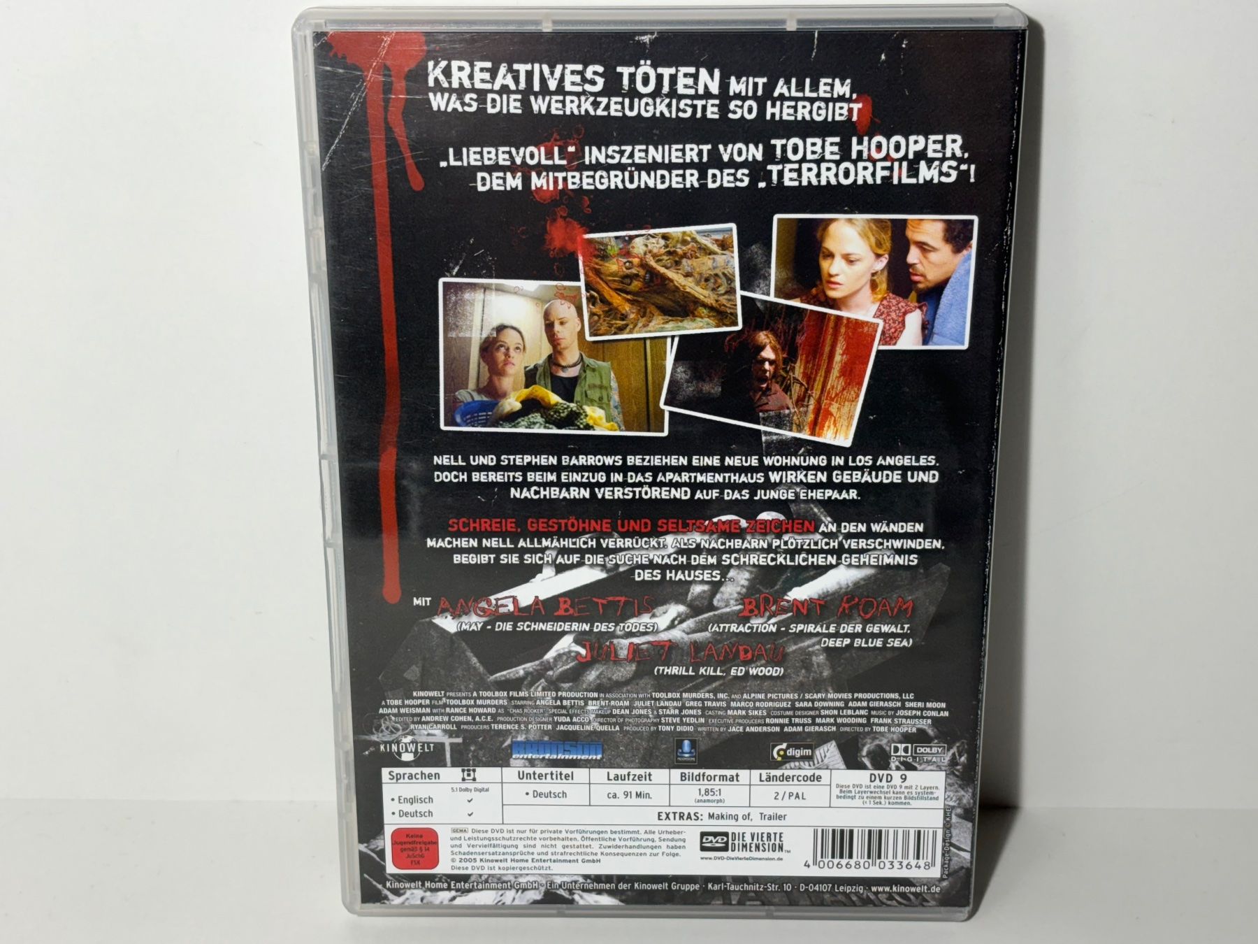Tutti i DVDs: The Toolbox Murders DVD – Usato da Wilderswil venduto da Sstriker 1