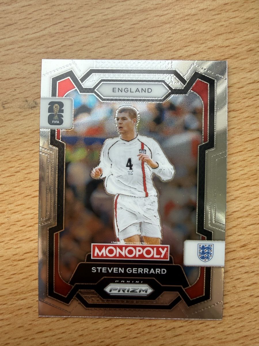 Panini Carte collezionabili: Carte panini prizm monopoly Gerrard  – Nuovo (secondo la descrizione) da La Chaux-de-Fonds venduto da Chacha99