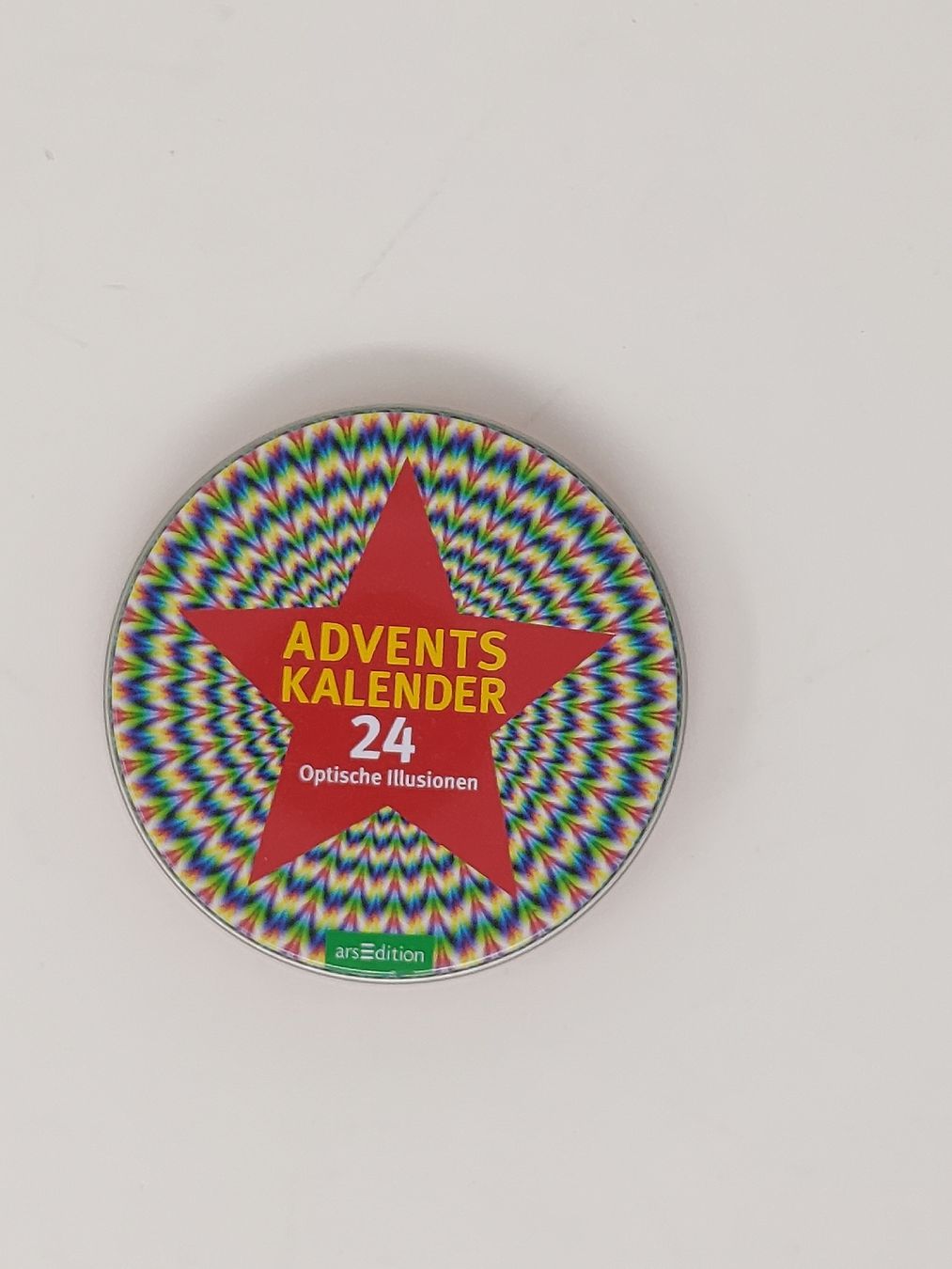 Kalender: Adventskalender 24 Optische Illusionen Dose – Gebraucht aus Meisterschwanden von phaus38 1