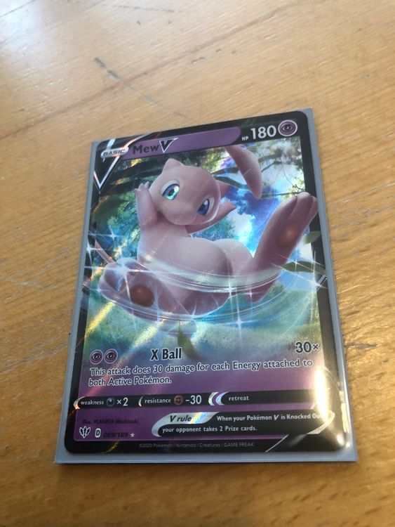 Pokemon Karte Mew V Kaufen auf Ricardo