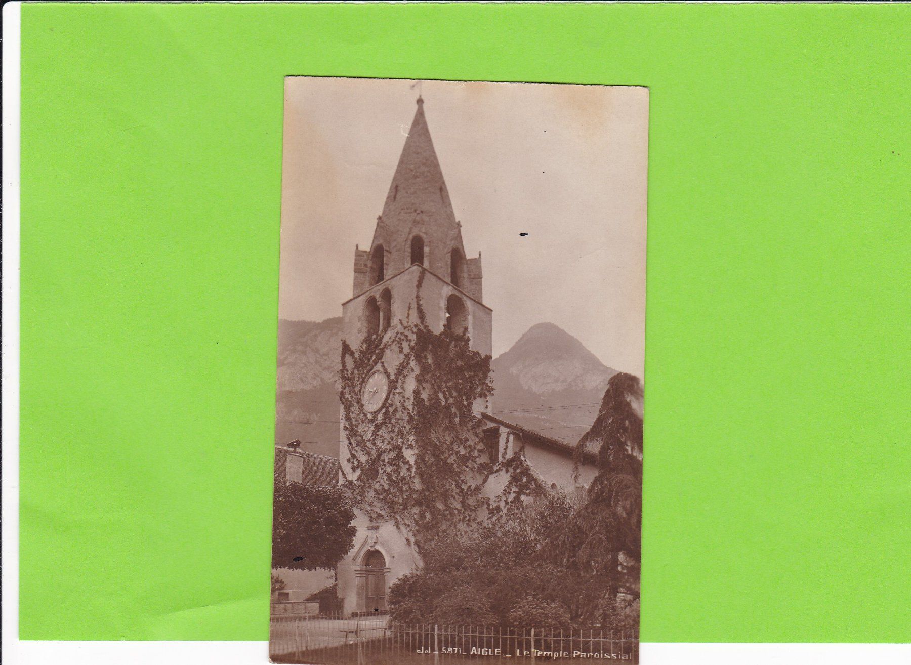 Cartoline postali: Aigle – Usato da St. Peterzell venduto da neckertal