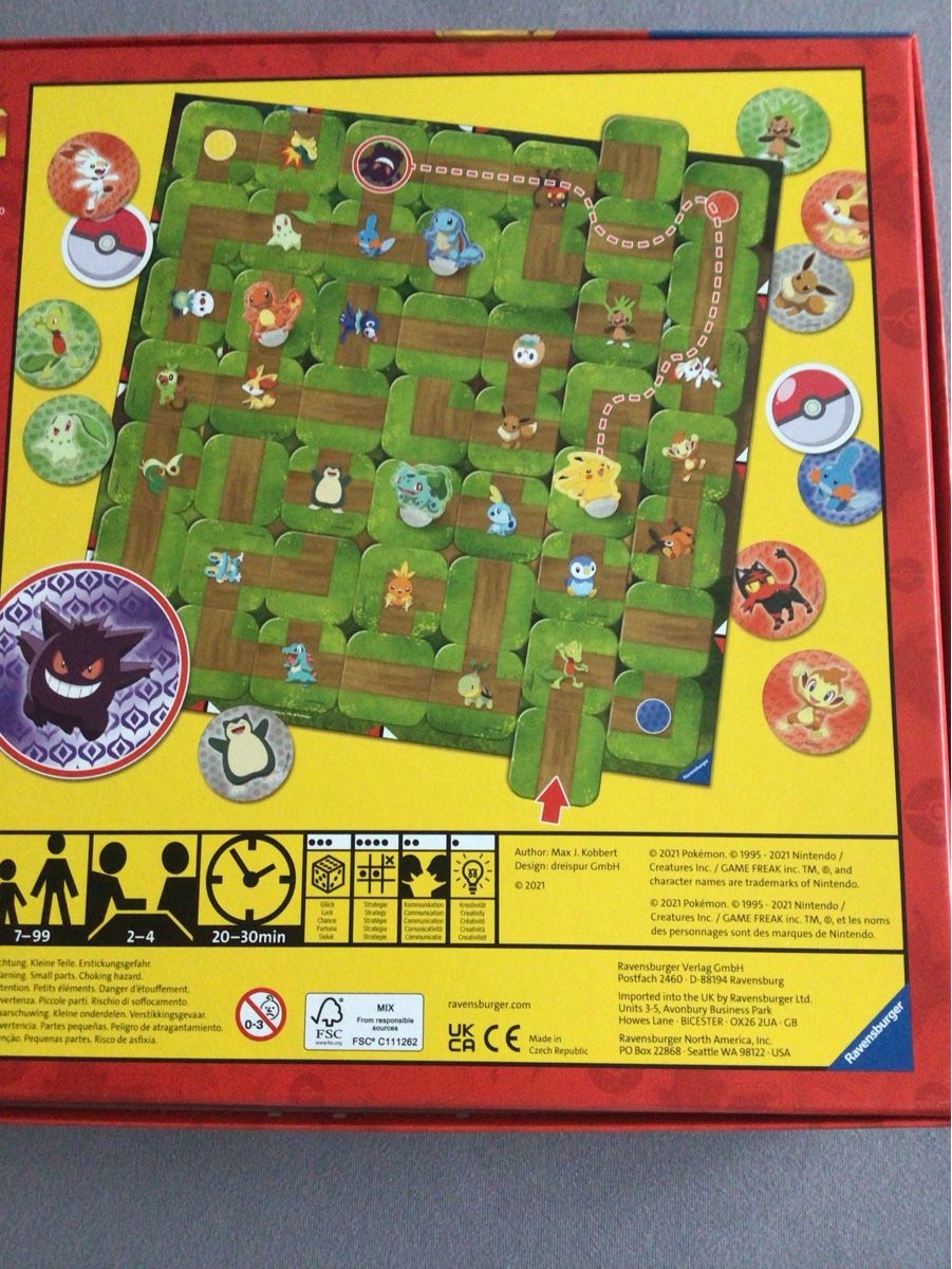 Ravensburger Giochi: Ravensburger Labyrinth Pokémon  – Usato da Oftringen venduto da anbara 1