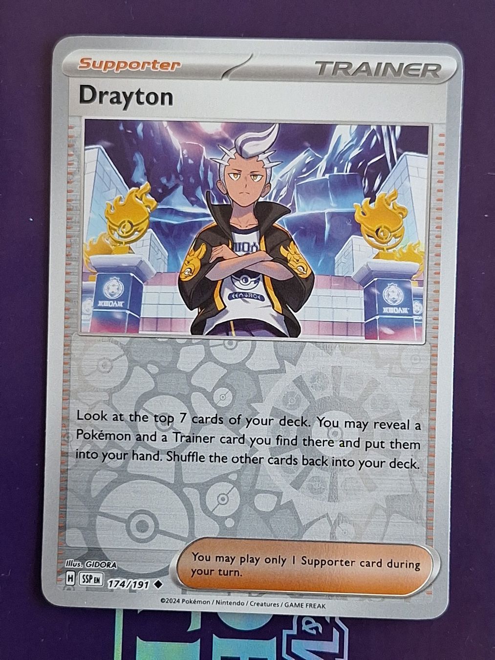 Pokémon Carte collezionabili: Drayton - Reverse Holo - Pokemon Surging Sparks – Usato da Altstätten SG venduto da GGsGameshop