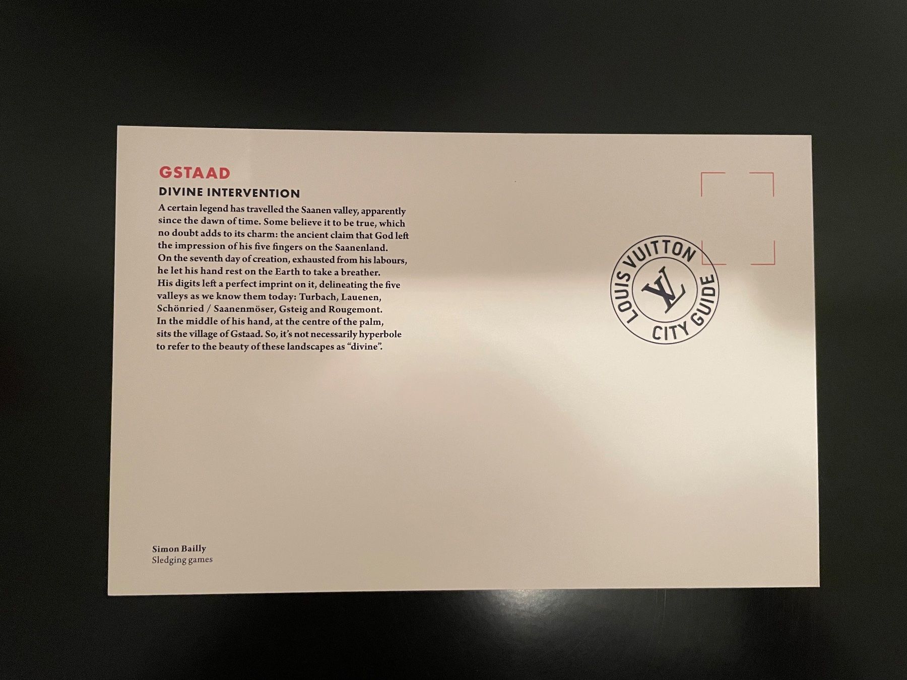 Karten: Louis Vuitton Postkarten, neu – Neu und originalverpackt aus Wilderswil von Renaissance1 4
