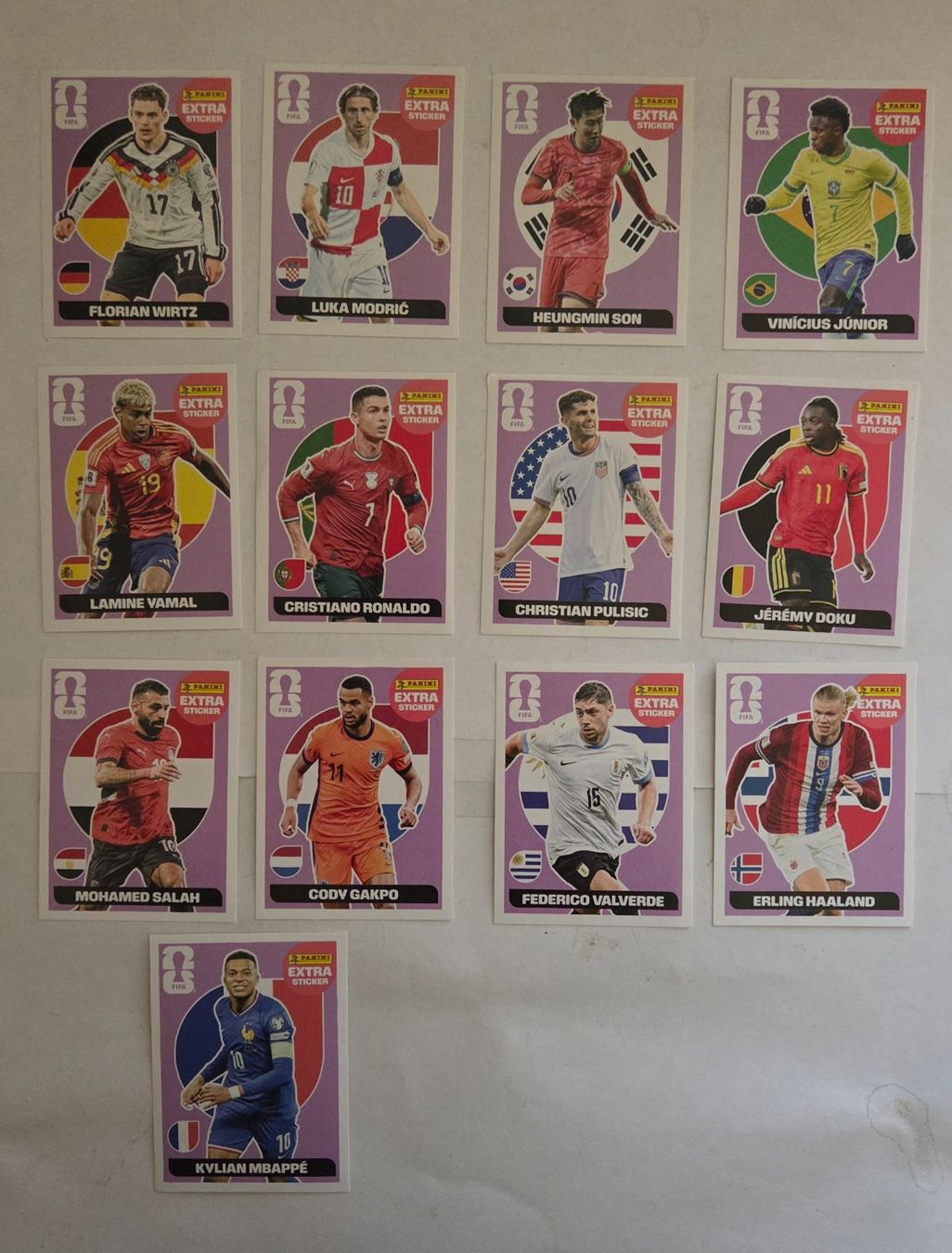 Panini Sammelbilder & Trading cards: Panini FIFA WM26 Extra Sticker 13stk – Neu (gemäss Beschreibung) aus Zürich von Tobi76