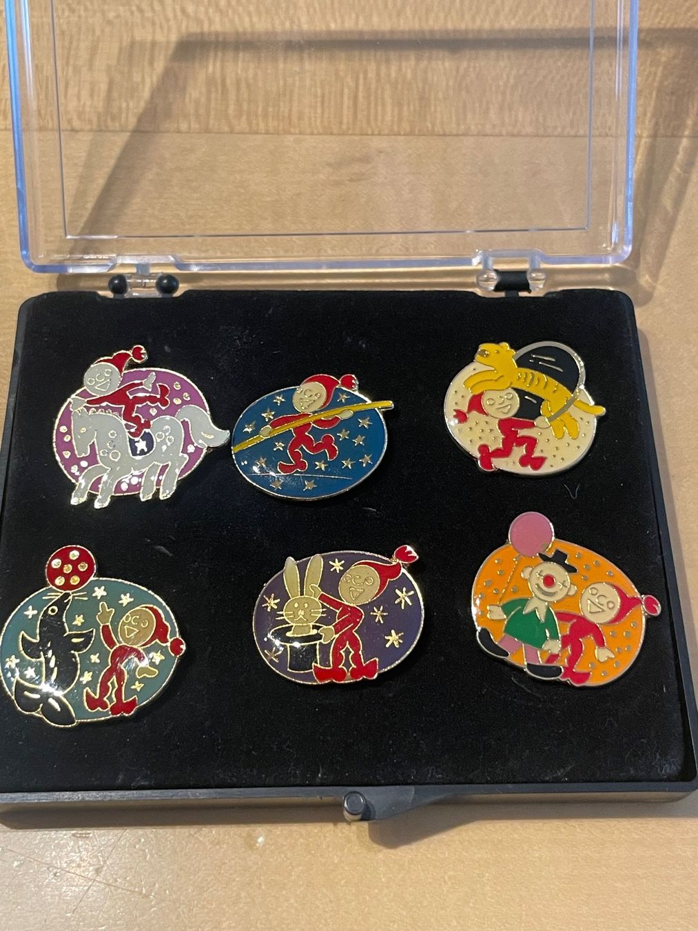 Swiss Placchette & Badge: 6 alte Knorr Pins mit Box – Usato da Niederwangen BE venduto da m_s13 1