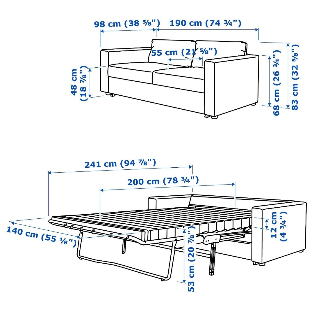 Divani: Bettsofa Ikea Vimle – Usato da Vilters venduto da Lk99 4
