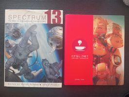 Lot de 2 livres d'art SF/Fantastique