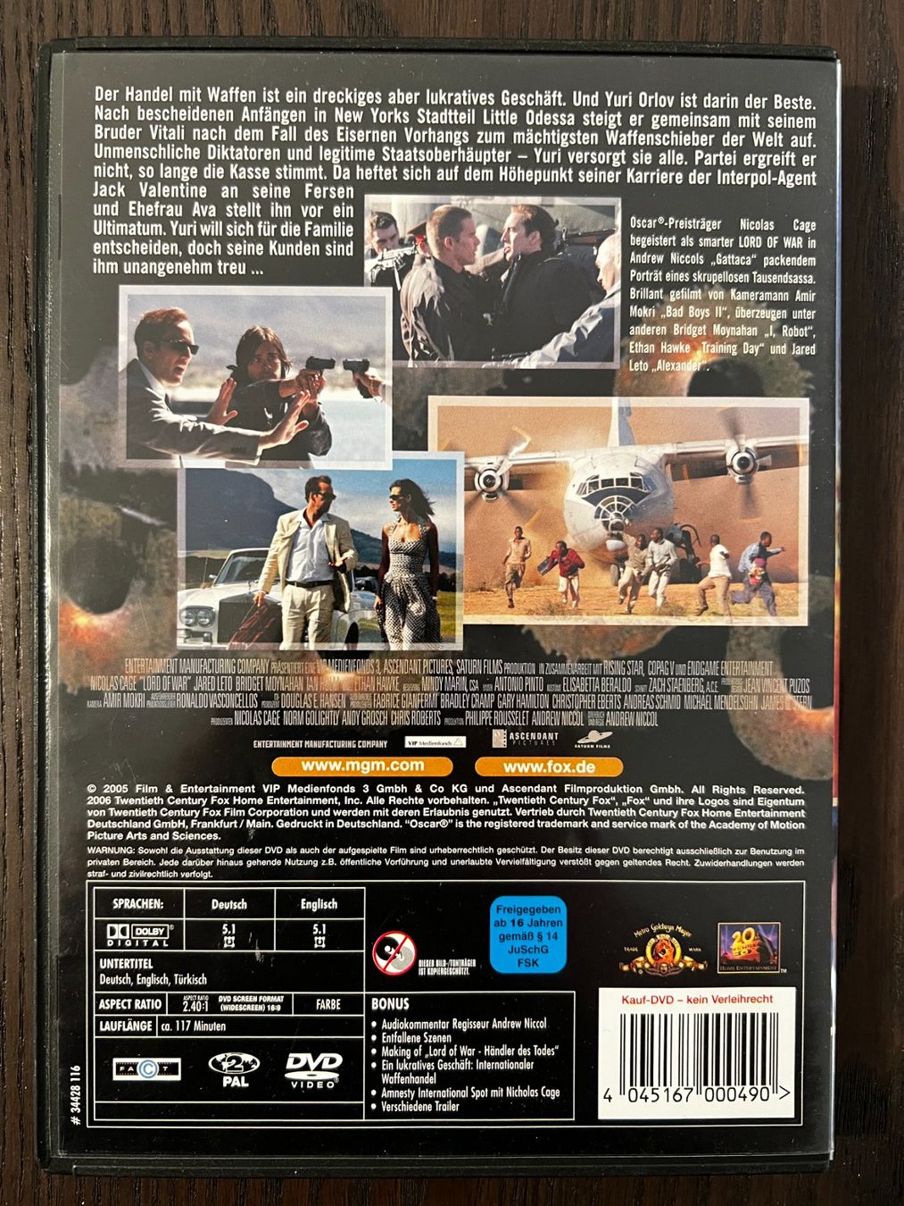 Tutti i DVDs: Lord of War – Usato da Zürich venduto da FilmFreunde 1