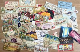 Sammlung von Litho-Seifenetiketten / Etiquettes de savon