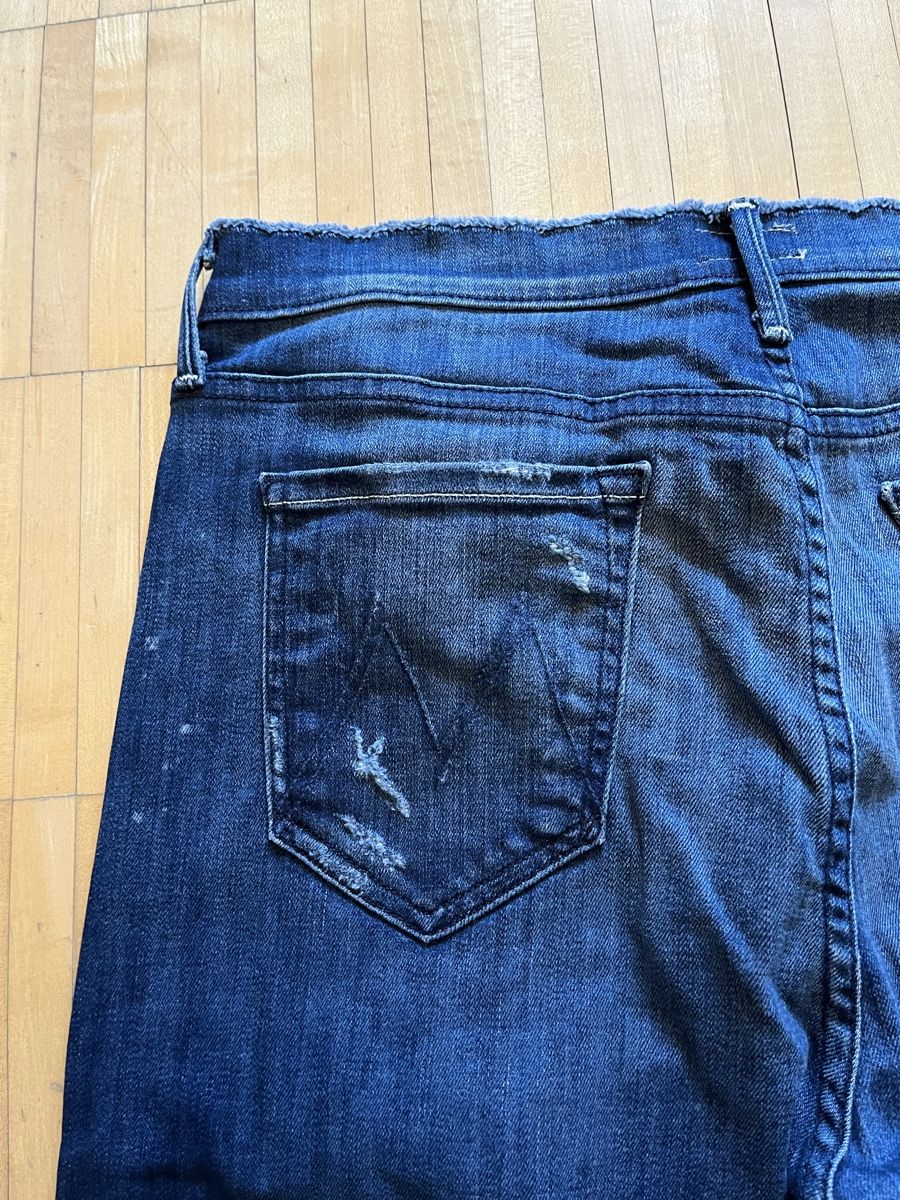 Jeans: Mother Jeans Gr.29, Frühlingslook mit destroyed Elementen – Usato da Wädenswil venduto da Gilmored83 5