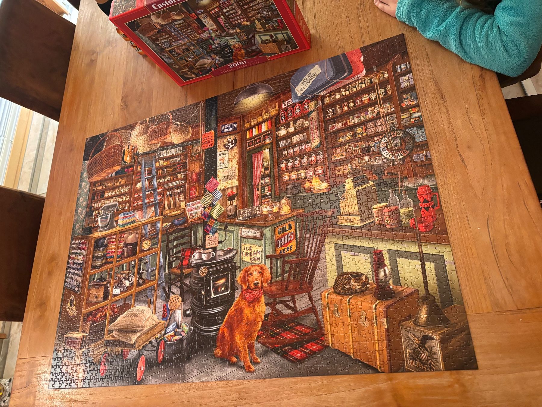 Puzzle: Castorland Puzzle, 2000 Teile, Komplett! – Usato da St. Niklaus VS venduto da Wallis4ever