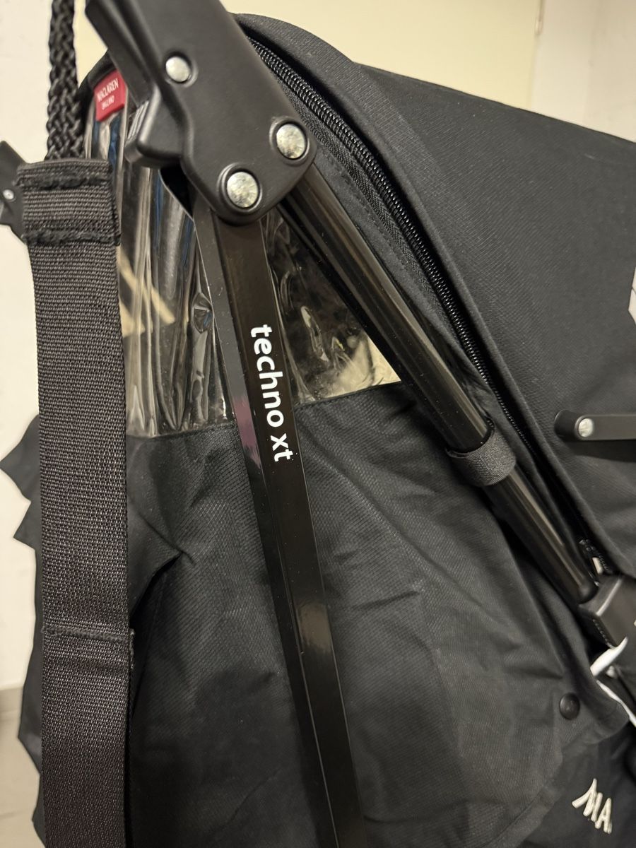 Mclaren Carrozzine: Maclaren Techno XT Stroller - Black - Incl. Rain Cover – Usato da Lufingen venduto da csi_kt8q 7