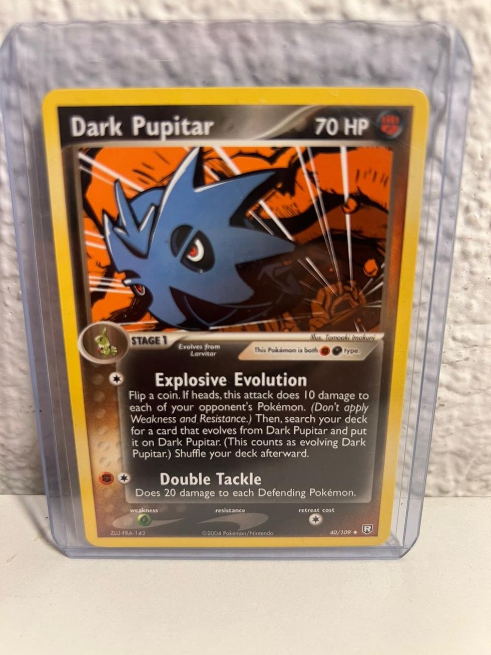 Pokémon Carte collezionabili: Pokemon Dark Pupitar 2004 40/109 EN – Usato da Münsingen venduto da wuerschwein