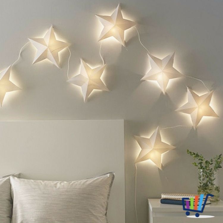 Ikea STRALA Lichterkette 10 LED Sterne Kaufen auf Ricardo